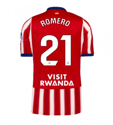 Atletico Madrid Cristian Romero #21 Hjemmebanetrøje 2026-27 Kortærmet